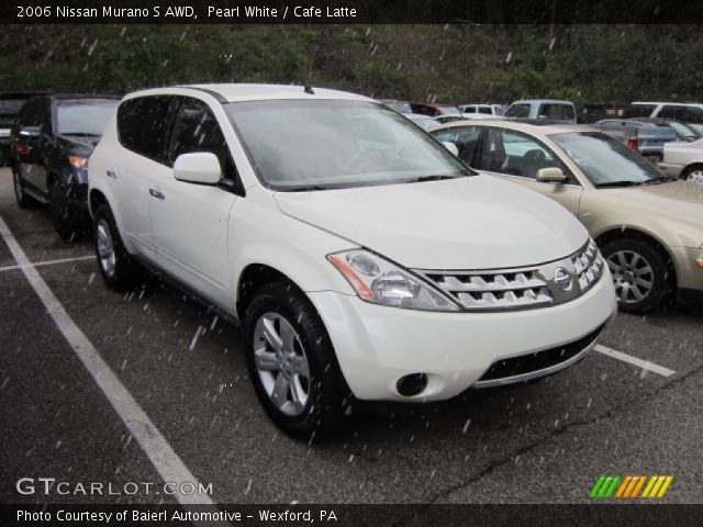2006 Nissan Murano S AWD in Pearl White
