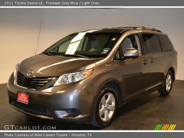 2011 Toyota Sienna LE in Predawn Gray Mica