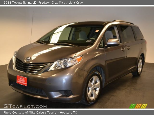 2011 Toyota Sienna LE in Predawn Gray Mica
