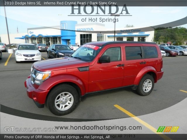 2010 Dodge Nitro SE in Inferno Red Crystal Pearl