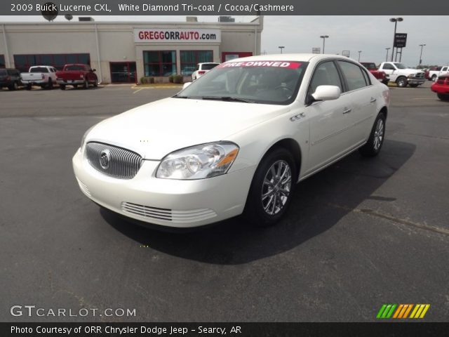 2009 Buick Lucerne CXL in White Diamond Tri-coat