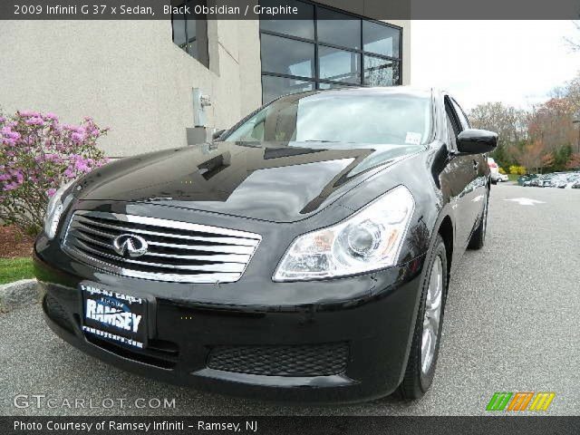 2009 Infiniti G 37 x Sedan in Black Obsidian