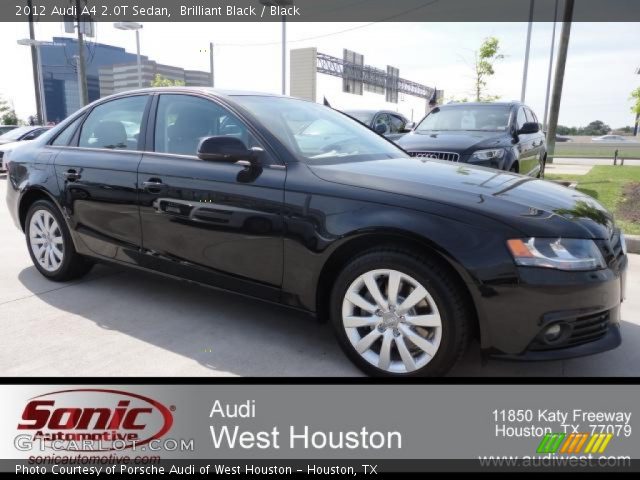 2012 Audi A4 2.0T Sedan in Brilliant Black