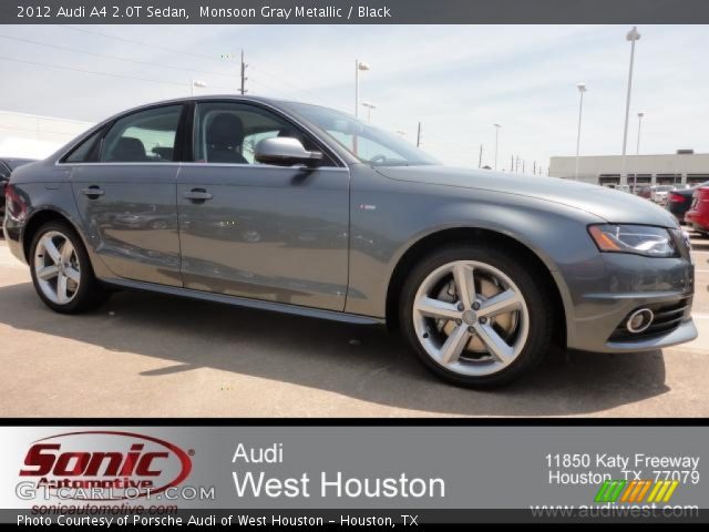 2012 Audi A4 2.0T Sedan in Monsoon Gray Metallic