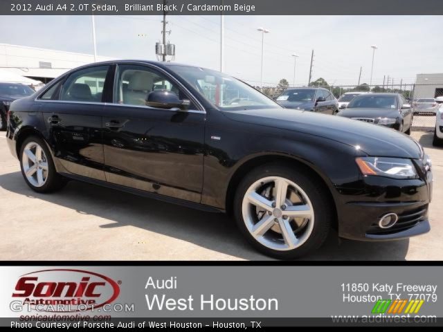 2012 Audi A4 2.0T Sedan in Brilliant Black