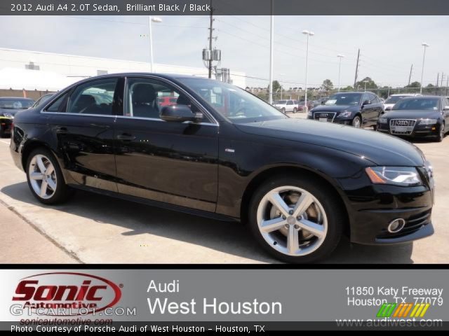 2012 Audi A4 2.0T Sedan in Brilliant Black