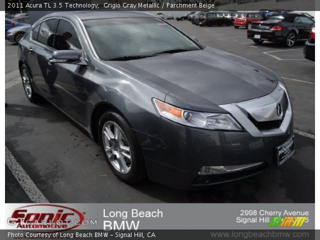 2011 Acura TL 3.5 Technology in Grigio Gray Metallic