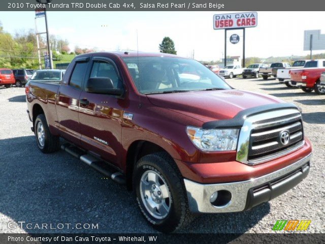 2010 Toyota Tundra TRD Double Cab 4x4 in Salsa Red Pearl