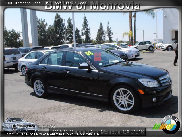 2008 Mercedes-Benz C 350 Sport in Black