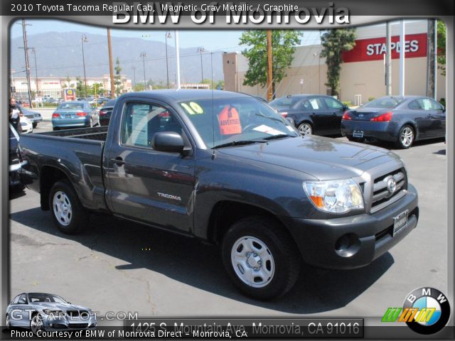 2010 Toyota Tacoma Regular Cab in Magnetic Gray Metallic