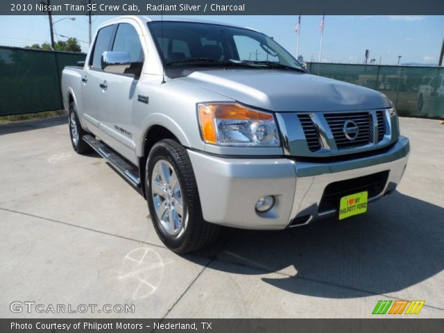 2010 Nissan Titan SE Crew Cab in Radiant Silver