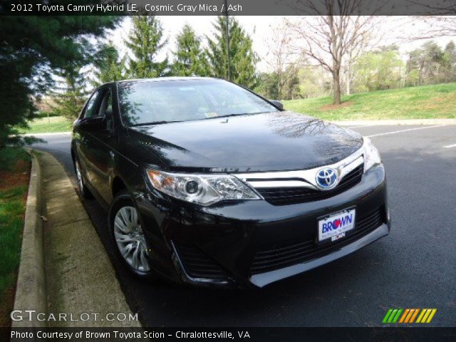 2012 Toyota Camry Hybrid LE in Cosmic Gray Mica