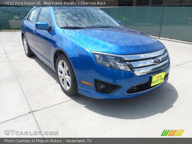 2012 Ford Fusion SE in Blue Flame Metallic