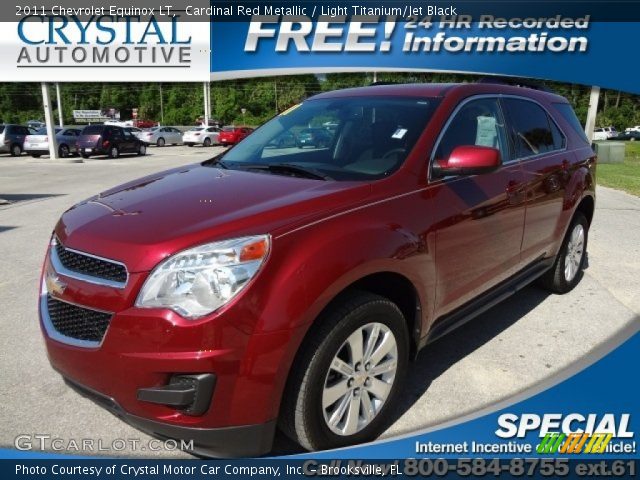 2011 Chevrolet Equinox LT in Cardinal Red Metallic