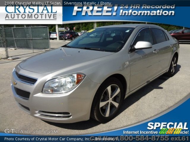 2008 Chevrolet Malibu LT Sedan in Silverstone Metallic