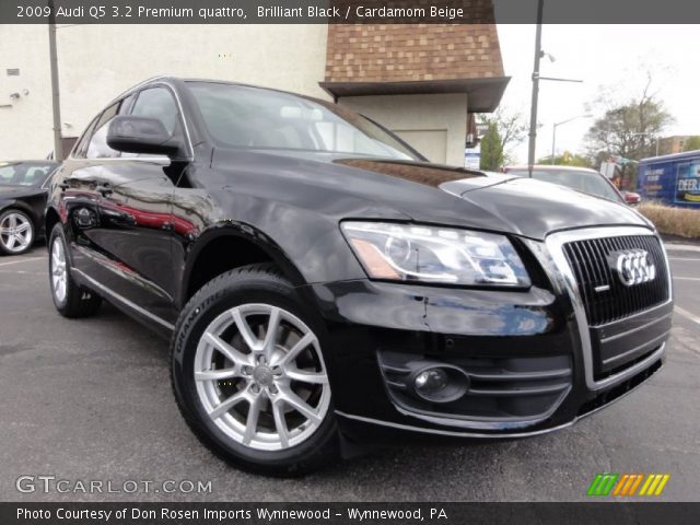 2009 Audi Q5 3.2 Premium quattro in Brilliant Black