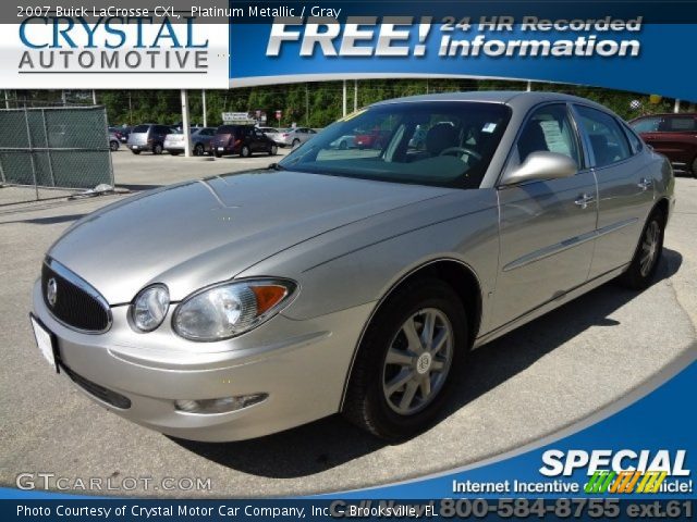 2007 Buick LaCrosse CXL in Platinum Metallic