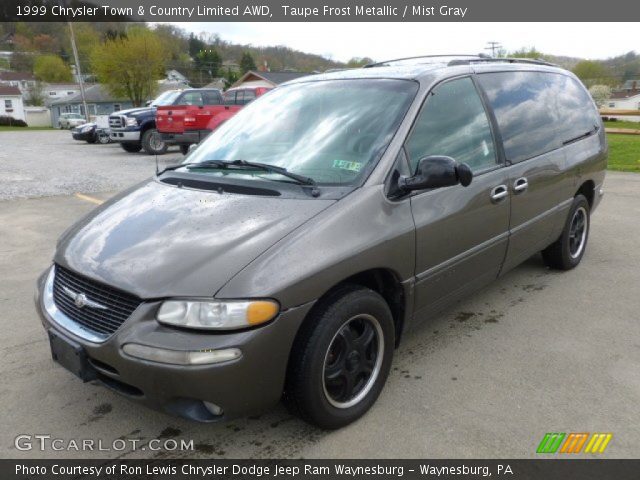 1999 Chrysler Town & Country Limited AWD in Taupe Frost Metallic