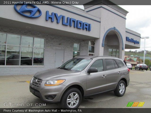 2011 Hyundai Santa Fe GLS AWD in Mineral Gray