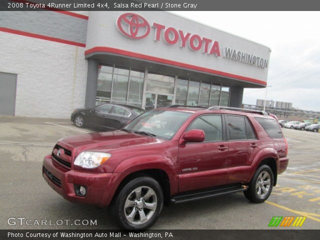 2008 Toyota 4Runner Limited 4x4 in Salsa Red Pearl