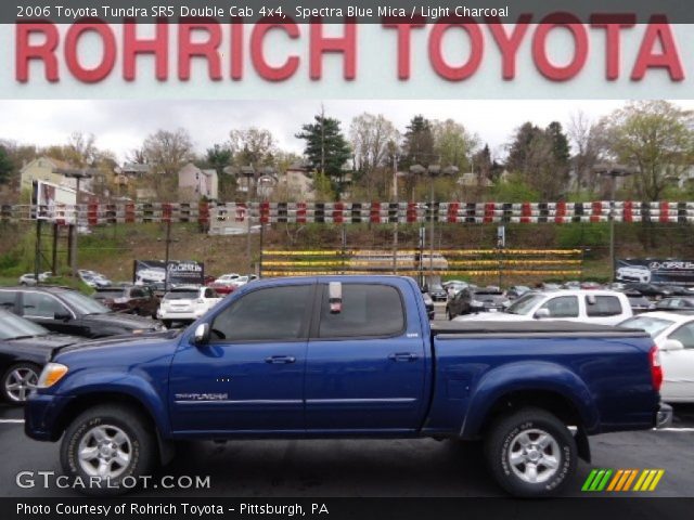 2006 Toyota Tundra SR5 Double Cab 4x4 in Spectra Blue Mica