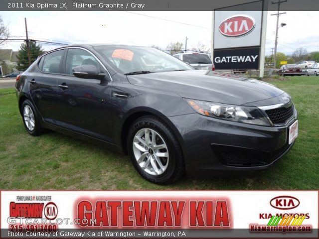2011 Kia Optima LX in Platinum Graphite