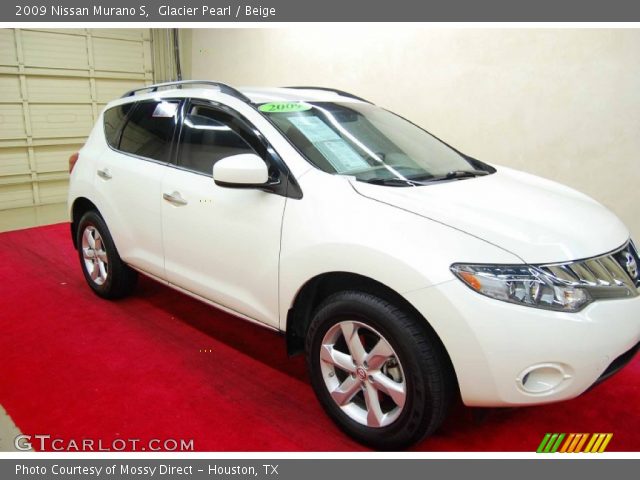 2009 Nissan Murano S in Glacier Pearl