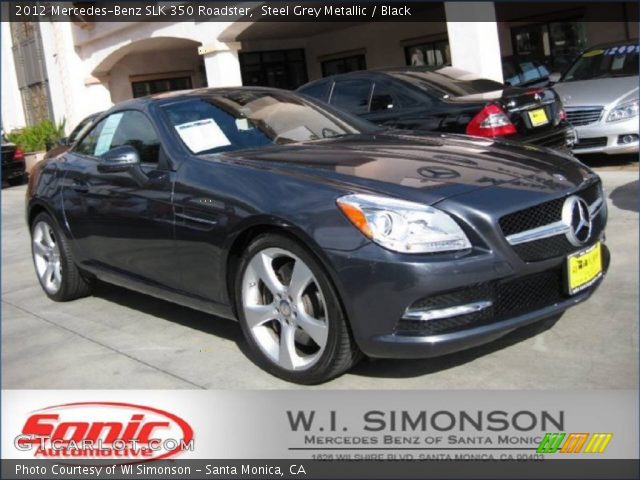 2012 Mercedes-Benz SLK 350 Roadster in Steel Grey Metallic