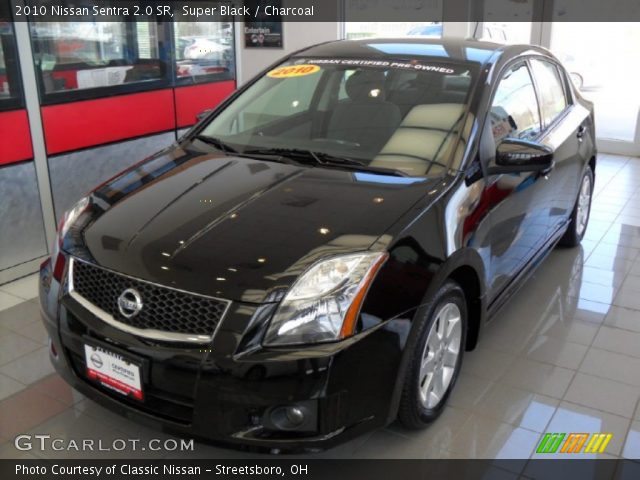 2010 Nissan Sentra 2.0 SR in Super Black