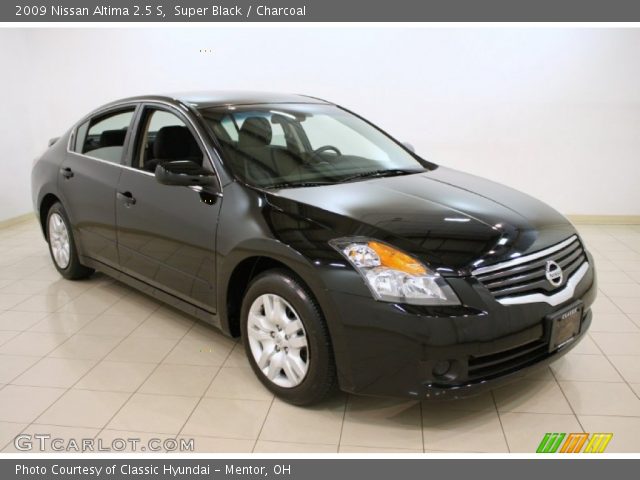 2009 Nissan Altima 2.5 S in Super Black