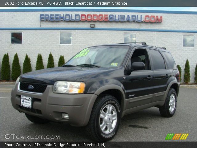 2002 Ford Escape XLT V6 4WD in Black Clearcoat