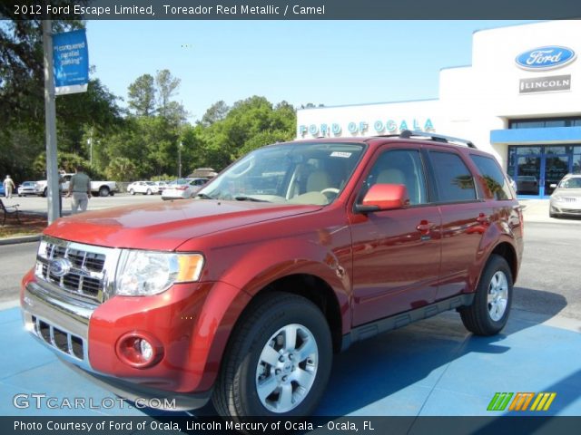 2012 Ford Escape Limited in Toreador Red Metallic