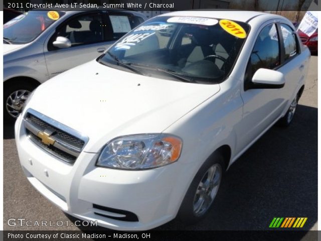 2011 Chevrolet Aveo LT Sedan in Summit White