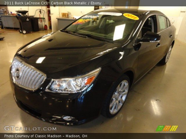 2011 Buick LaCrosse CXS in Carbon Black Metallic