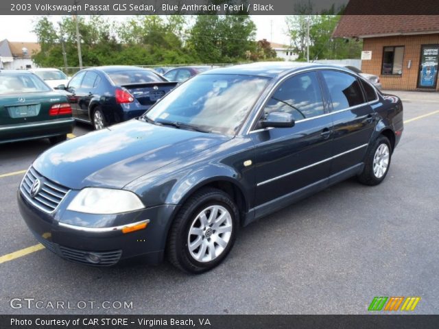 2003 Volkswagen Passat GLS Sedan in Blue Anthracite Pearl