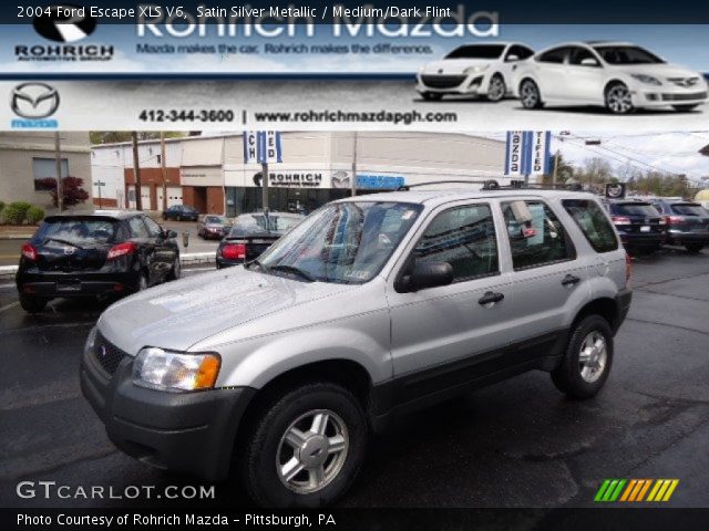 2004 Ford Escape XLS V6 in Satin Silver Metallic