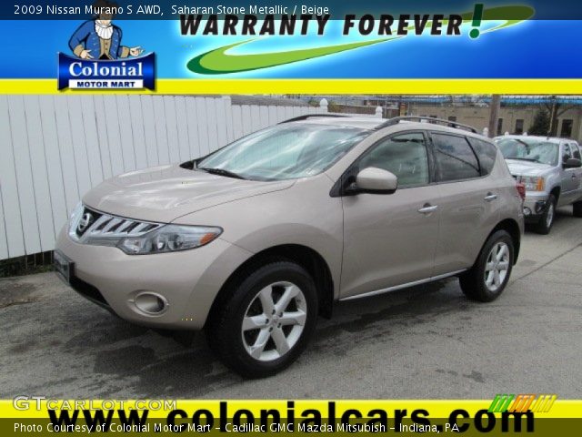 2009 Nissan Murano S AWD in Saharan Stone Metallic