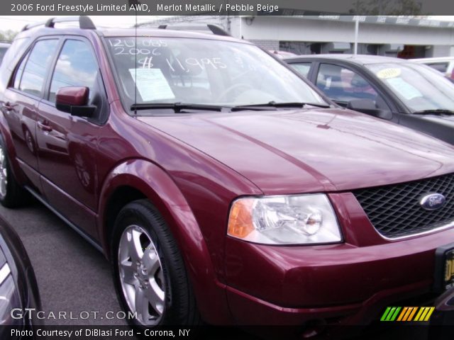 2006 Ford Freestyle Limited AWD in Merlot Metallic