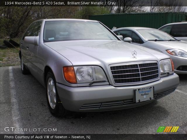 1994 Mercedes-Benz S 420 Sedan in Brilliant Silver Metallic