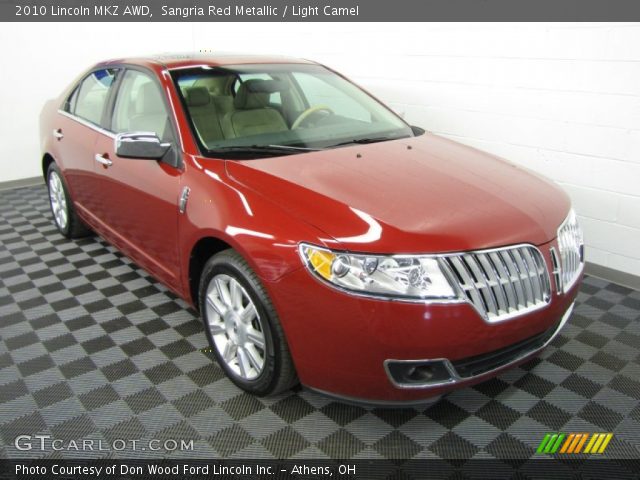 2010 Lincoln MKZ AWD in Sangria Red Metallic