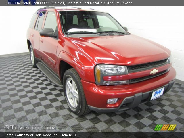 2003 Chevrolet TrailBlazer LTZ 4x4 in Majestic Red Metallic