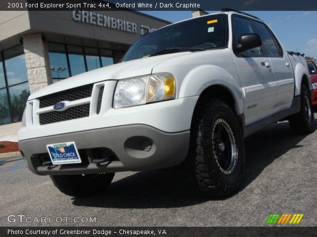 2001 Ford Explorer Sport Trac 4x4 in Oxford White