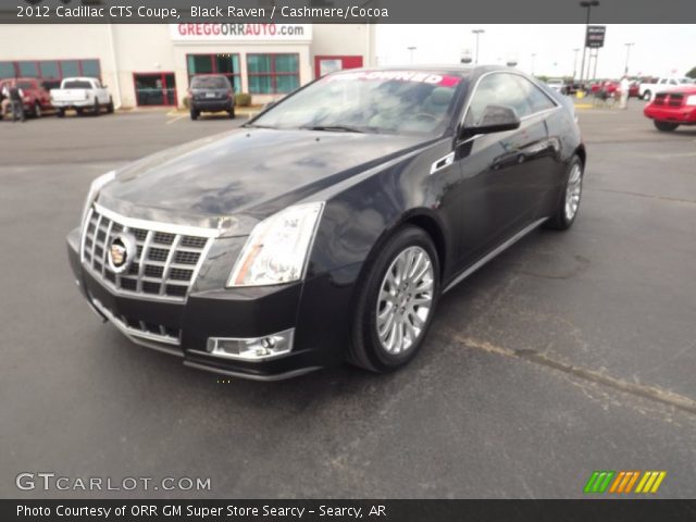 2012 Cadillac CTS Coupe in Black Raven