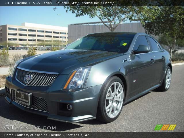 2011 Cadillac CTS -V Sedan in Thunder Gray ChromaFlair