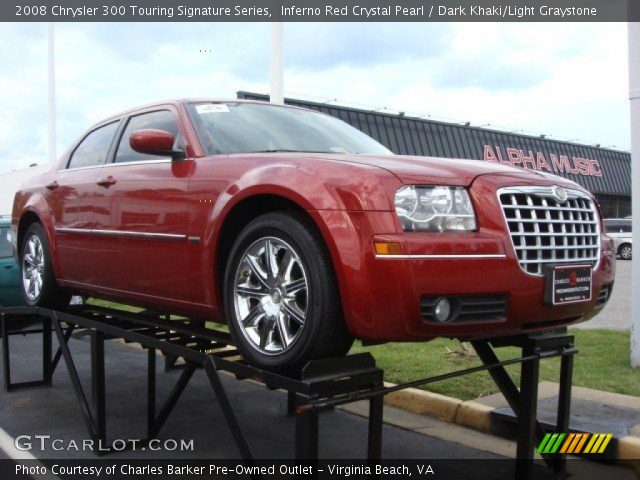 2008 Chrysler 300 Touring Signature Series in Inferno Red Crystal Pearl