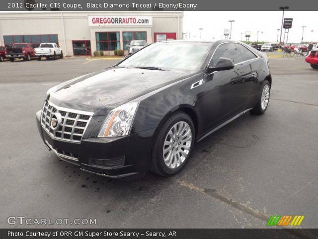 2012 Cadillac CTS Coupe in Black Diamond Tricoat