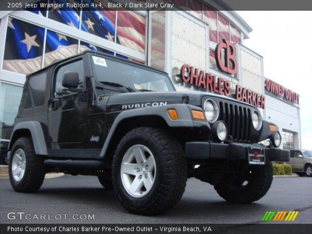 2005 Jeep Wrangler Rubicon 4x4 in Black