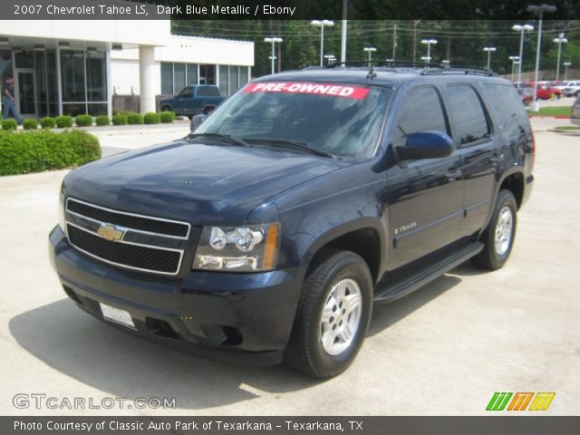 2007 Chevrolet Tahoe LS in Dark Blue Metallic