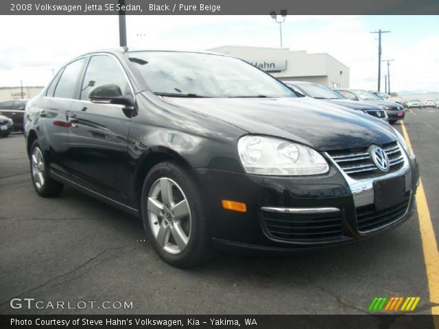 2008 Volkswagen Jetta SE Sedan in Black