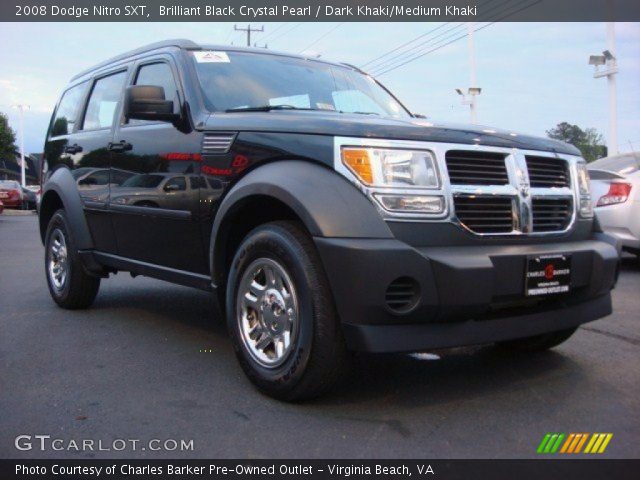 2008 Dodge Nitro SXT in Brilliant Black Crystal Pearl